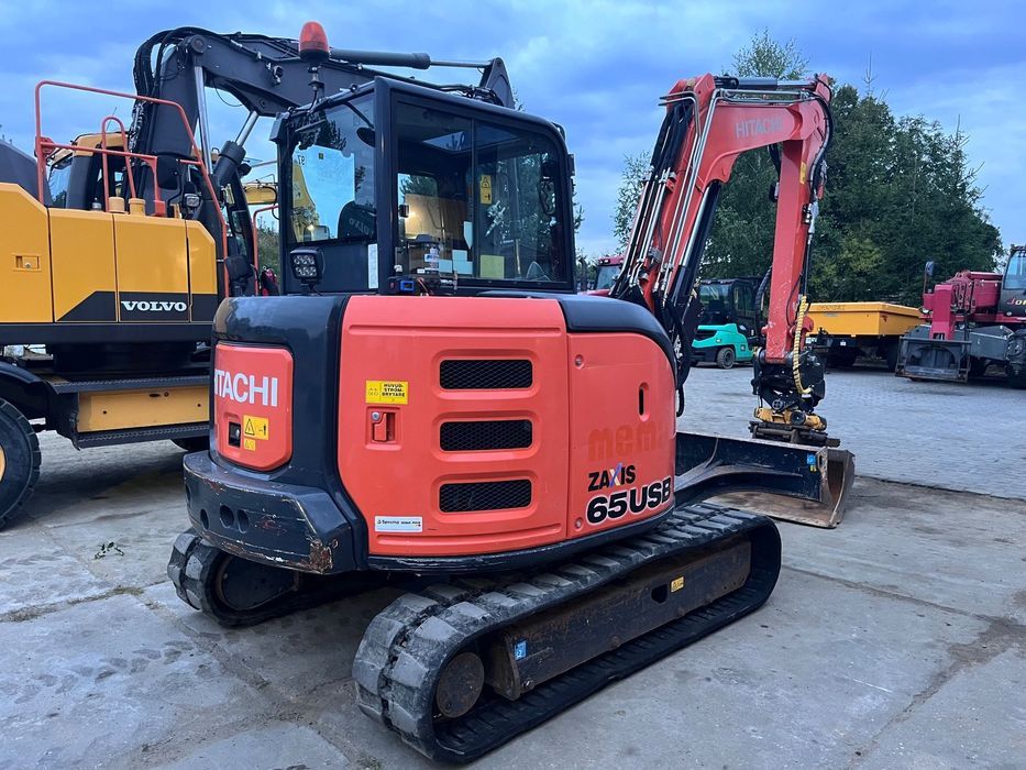 Hitachi ZX65USB-5A CLR  Rototilt Engcon + szczypce