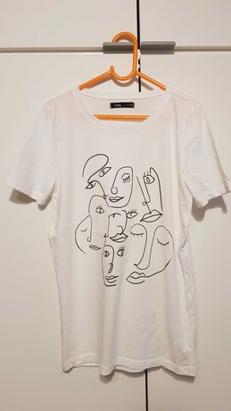 Damski biały t-shirt