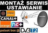 Montaż,ustawianie anten Sat Dvbt Net naziemnych , tv,audio ,cyfrowe