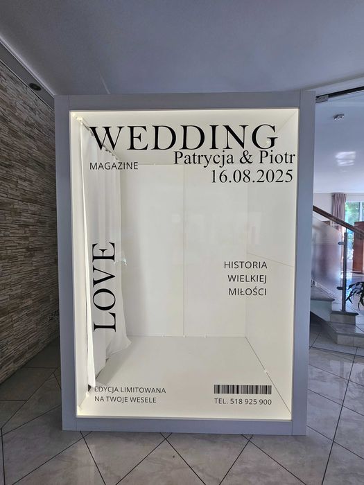 Sprzedam - photobox / fotobox / wedding magazine / vogue