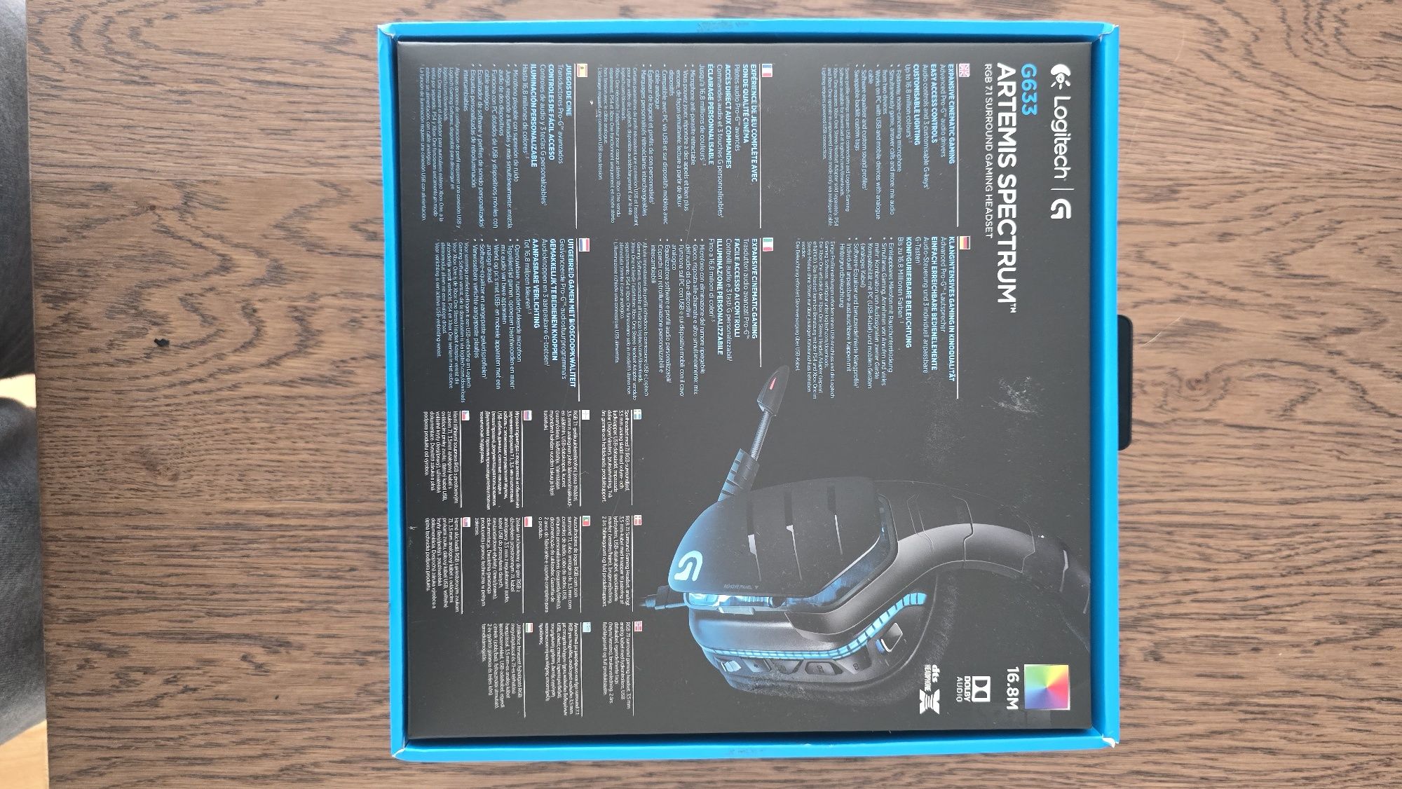 Headset logitech G633 7.1