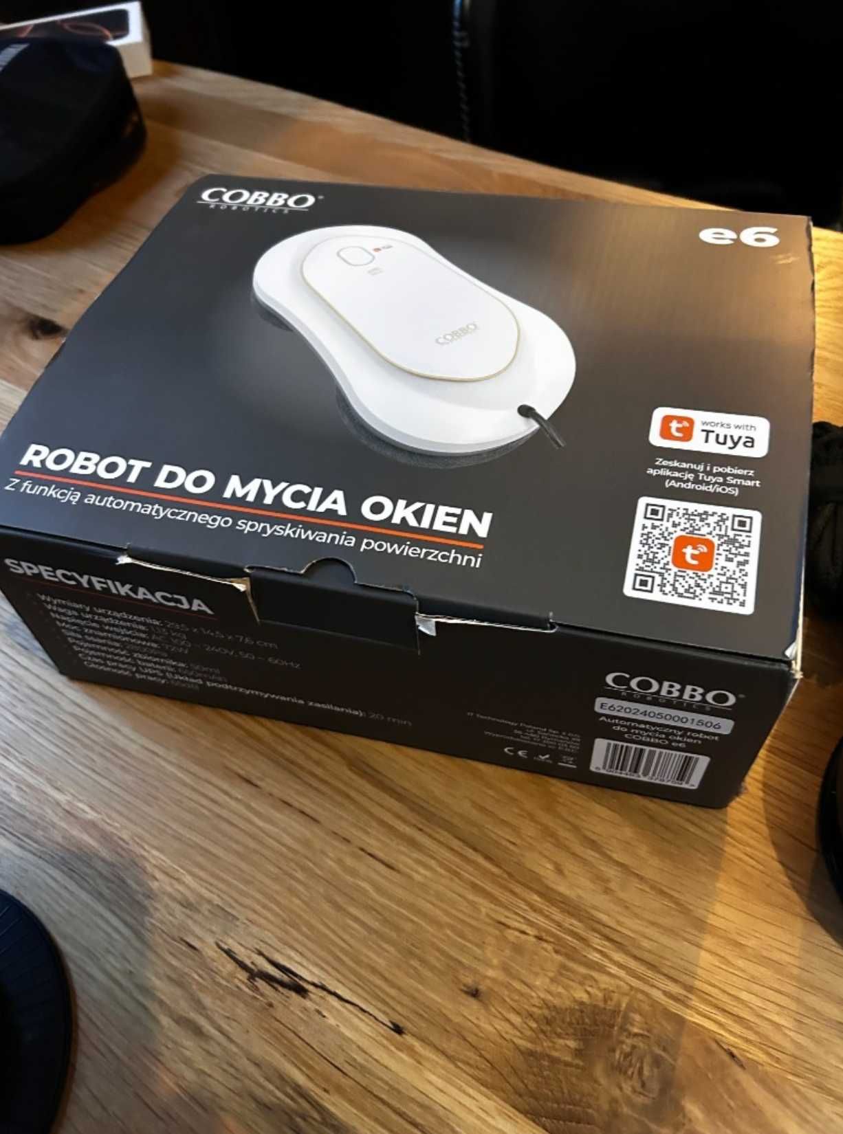 Cobbot Cobo E6 Slim - Robot do mycia okien