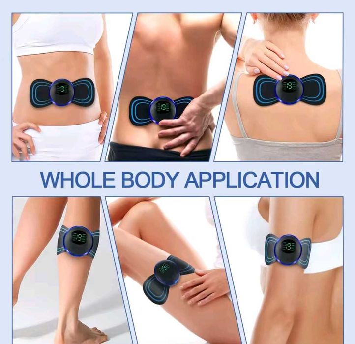 Масажер електричний для шиї, спини, живота, ніг, рук імпульсний