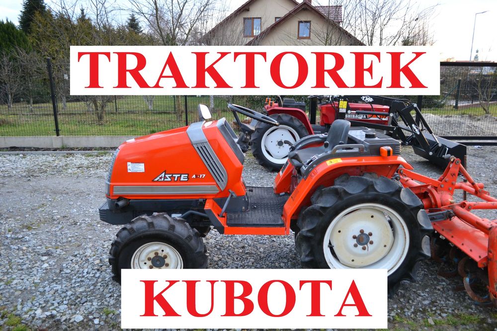 Kubota traktrek traktor minitraktorek