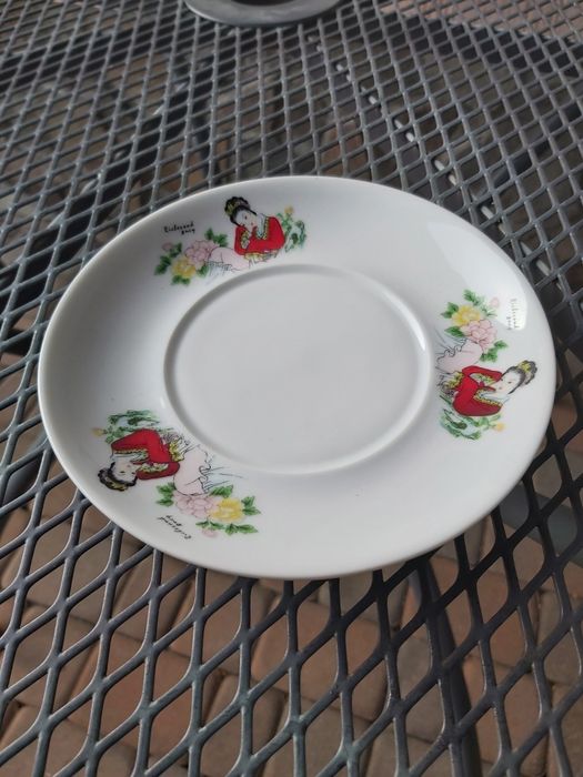 Talerze deserowe. Komplet 6 sztuk.