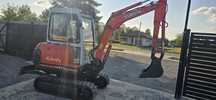Minikoparka kubota 2.6t Super Stan! Mocna Koparka!