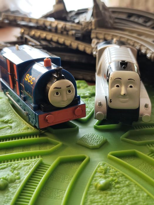 Thomas& Friends Tomek i przyjaciele trackmaster kolejka mega zestaw