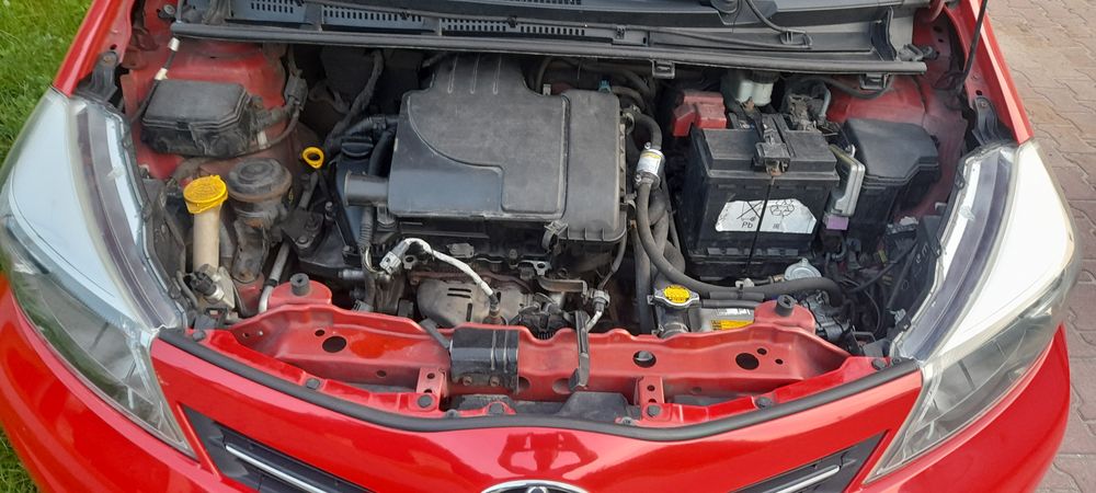 Toyota Yaris 1,0 gaz sekwencja