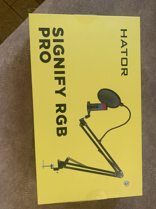 Микрофон Hator signify rgb pro