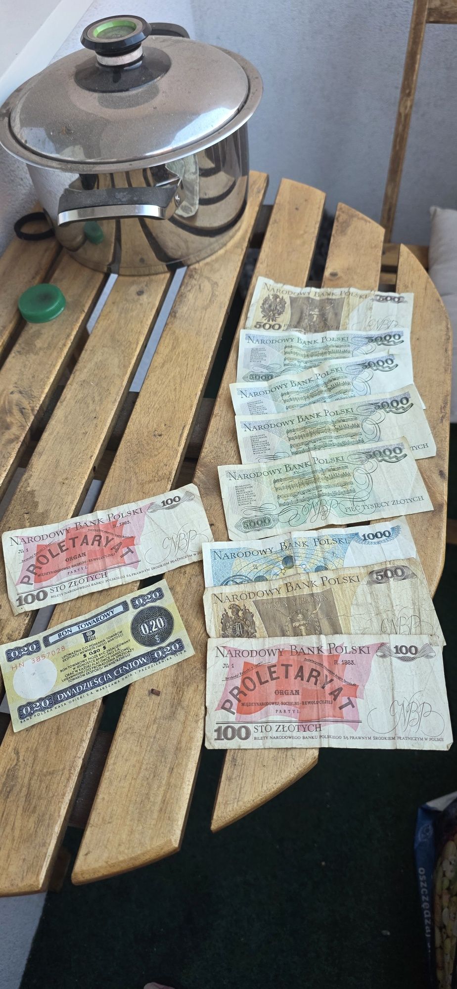 Banknoty z PRL (różne)