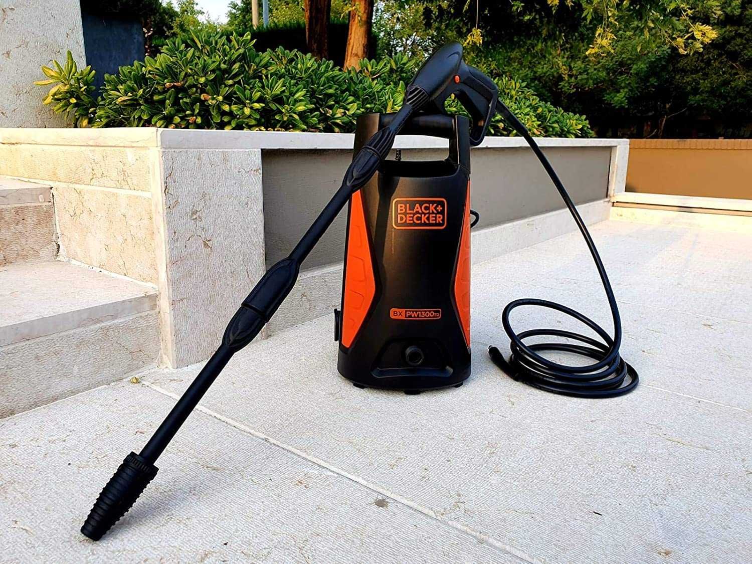 BLACK+DECKER, Hidrolimpeza de alta pressão (1300 W,100 bar,360 l/h)