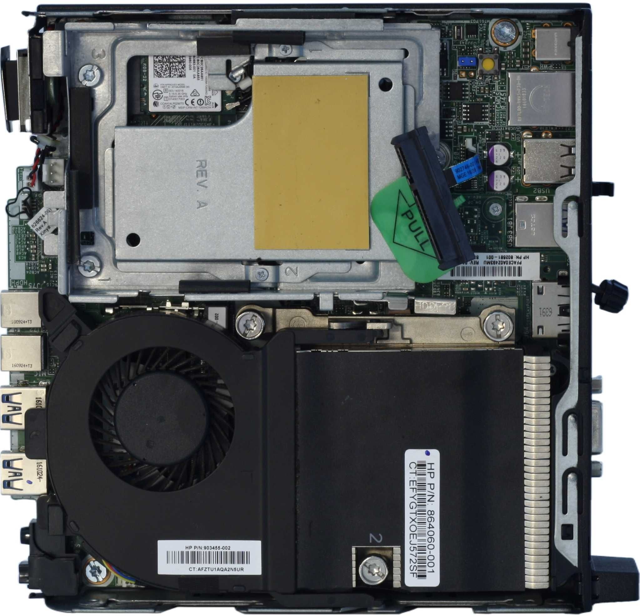 Микро HP EliteDesk 705 G3 mini 35W (AMD PRO A10-9700E/8GB/Wi-Fi/m.2/W)