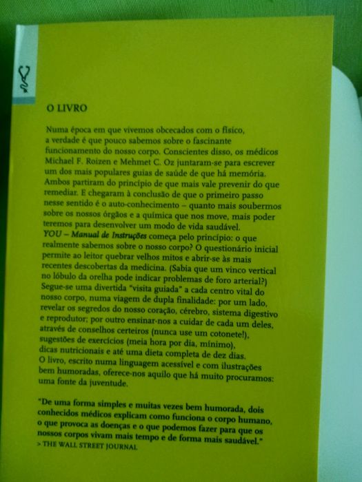 YOU Manual de Instruções