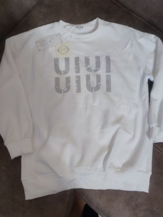 Кофта спорт шик  люкс якість 50 - 52 біла