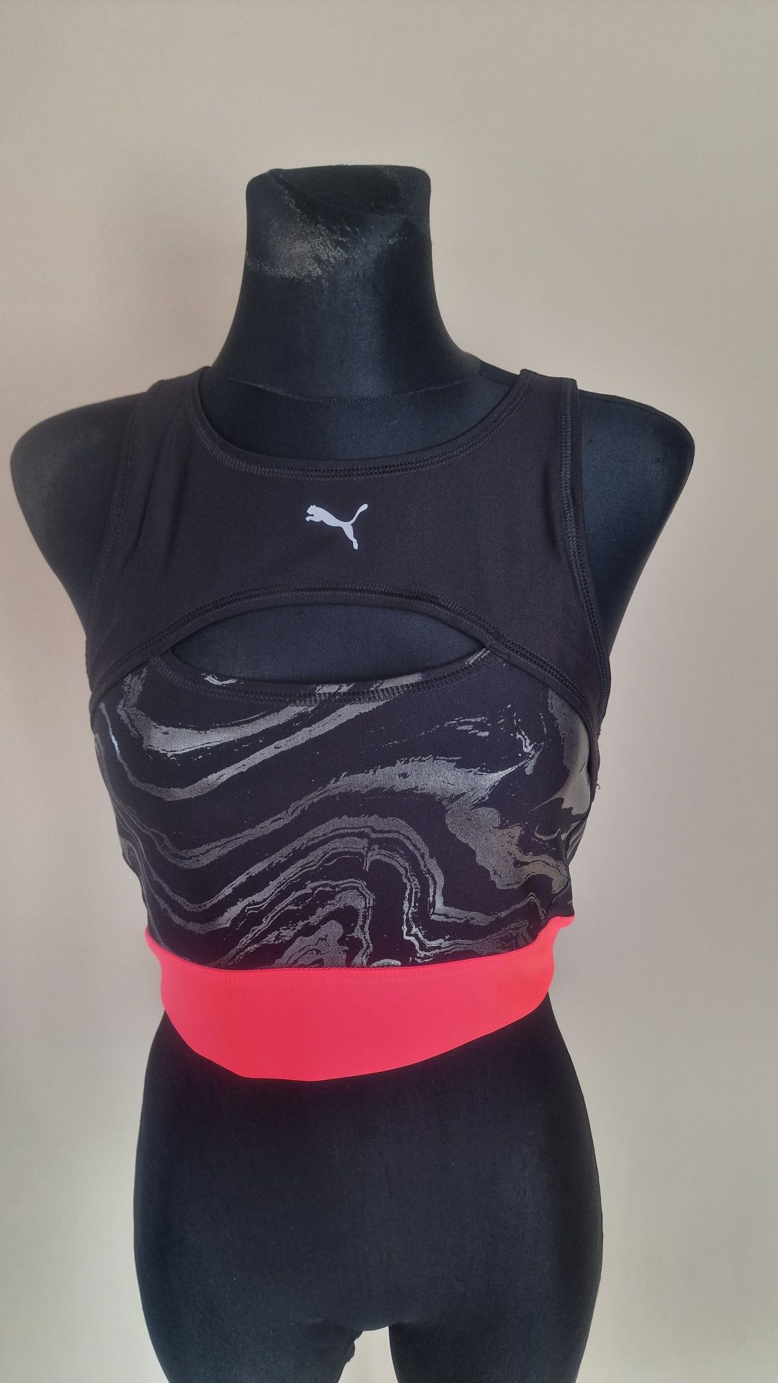 Puma rozmiar S stanik sportowy top biustonosz sportowy
