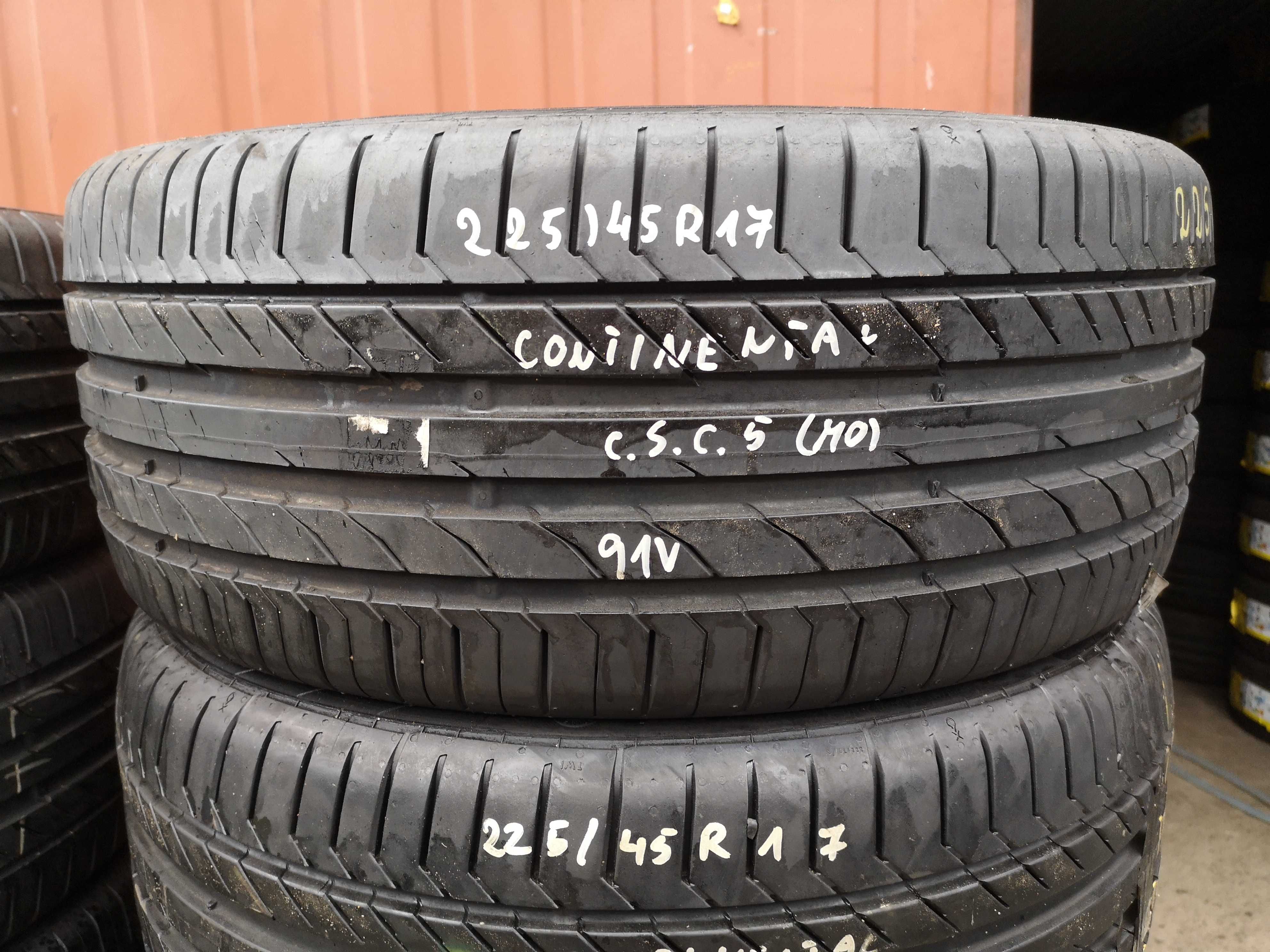 225/45 R17 91 Y - Continental Conti Sport Contact 5 (1 sztuka)