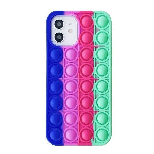 Etui Anti-Stress Iphone 13 Pro Max Box Granat/Róż/Malina/Pistacja