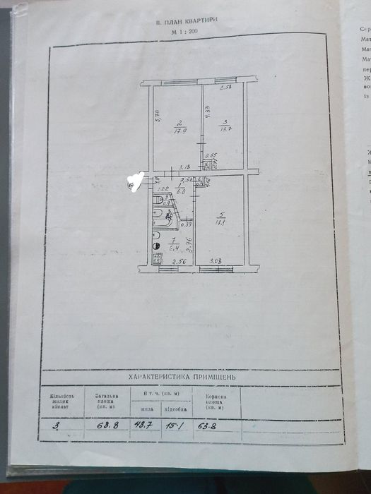 Трикімнатна Наріжного,32