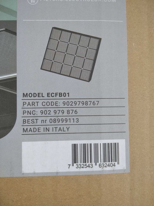 Filtr okap elektrolux nowy  nie uzywany model ECFB01
