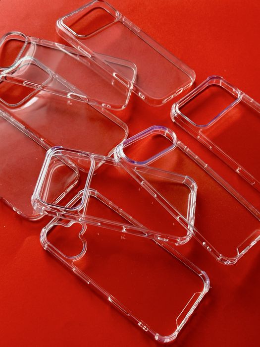Прозорий силіконовий чохол чехол бампер для на IPhone 17 Pro Max