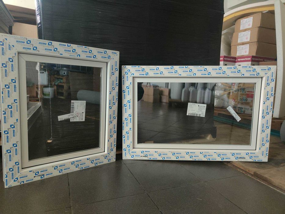 Uchylne okna INWENTARSKIE/rolnicze PCV GOSPODARCZE- nowe