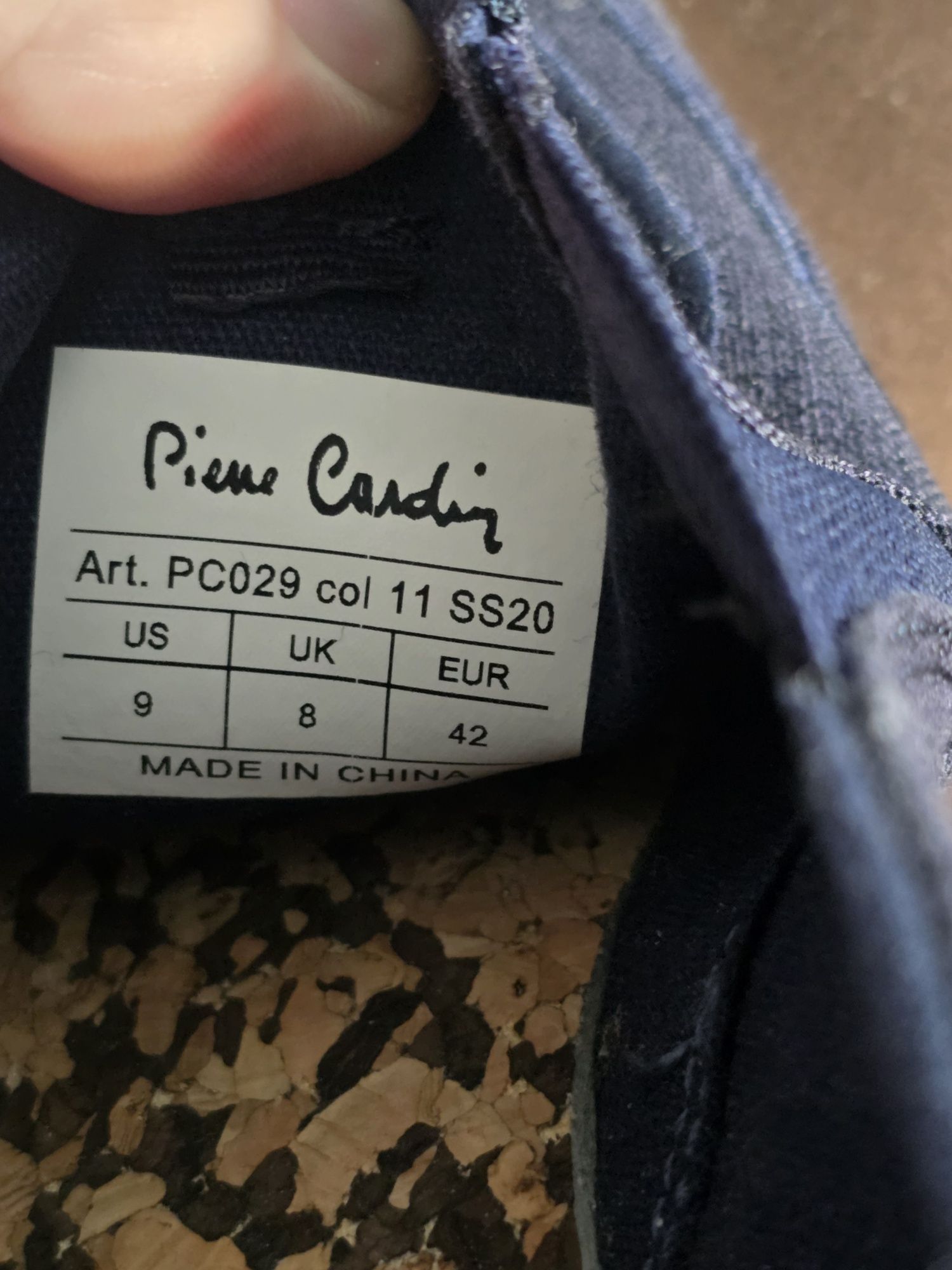 Alpercatas pierre cardin