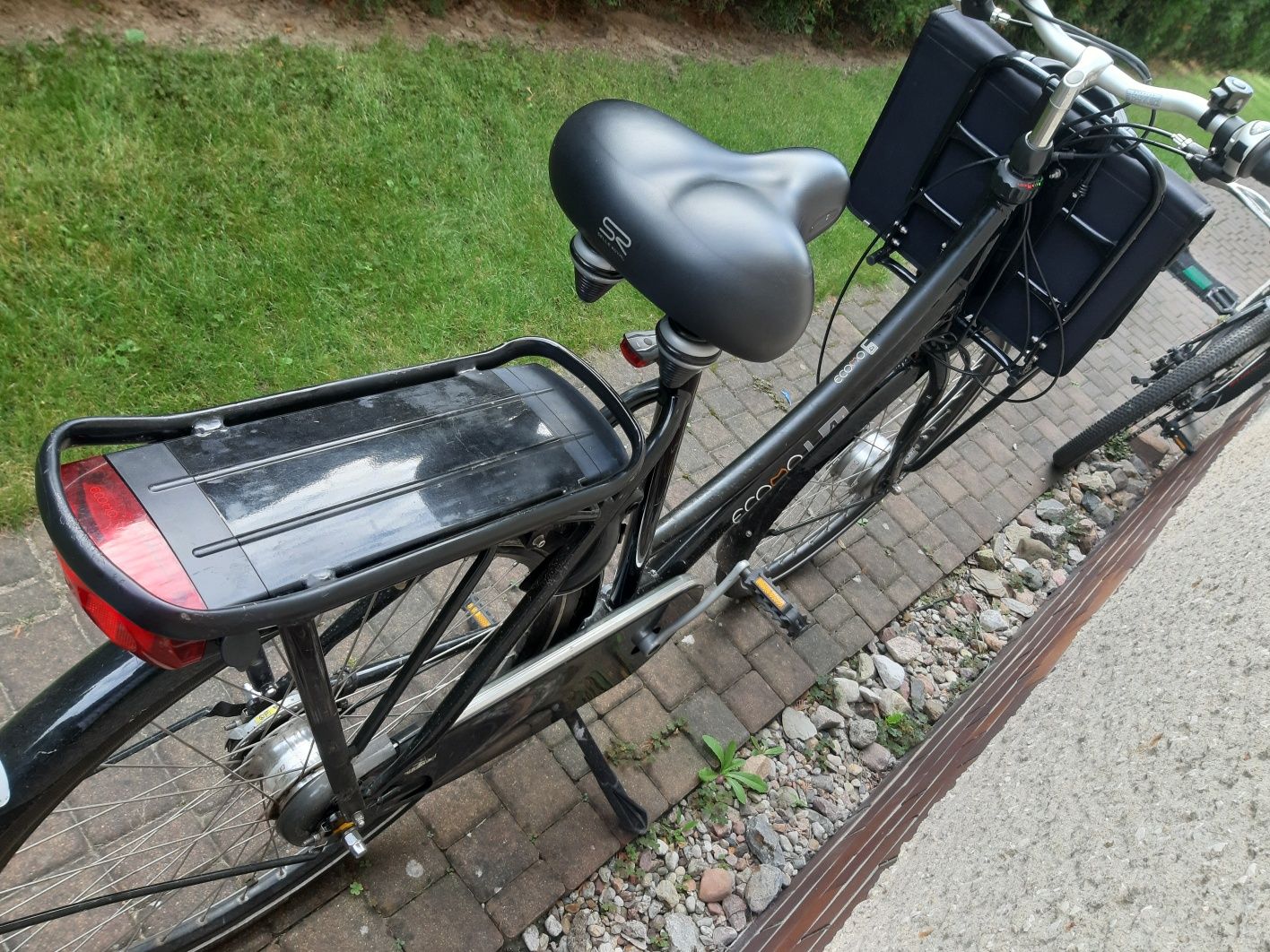 Rower elektryczny ECOMO L4  Transport