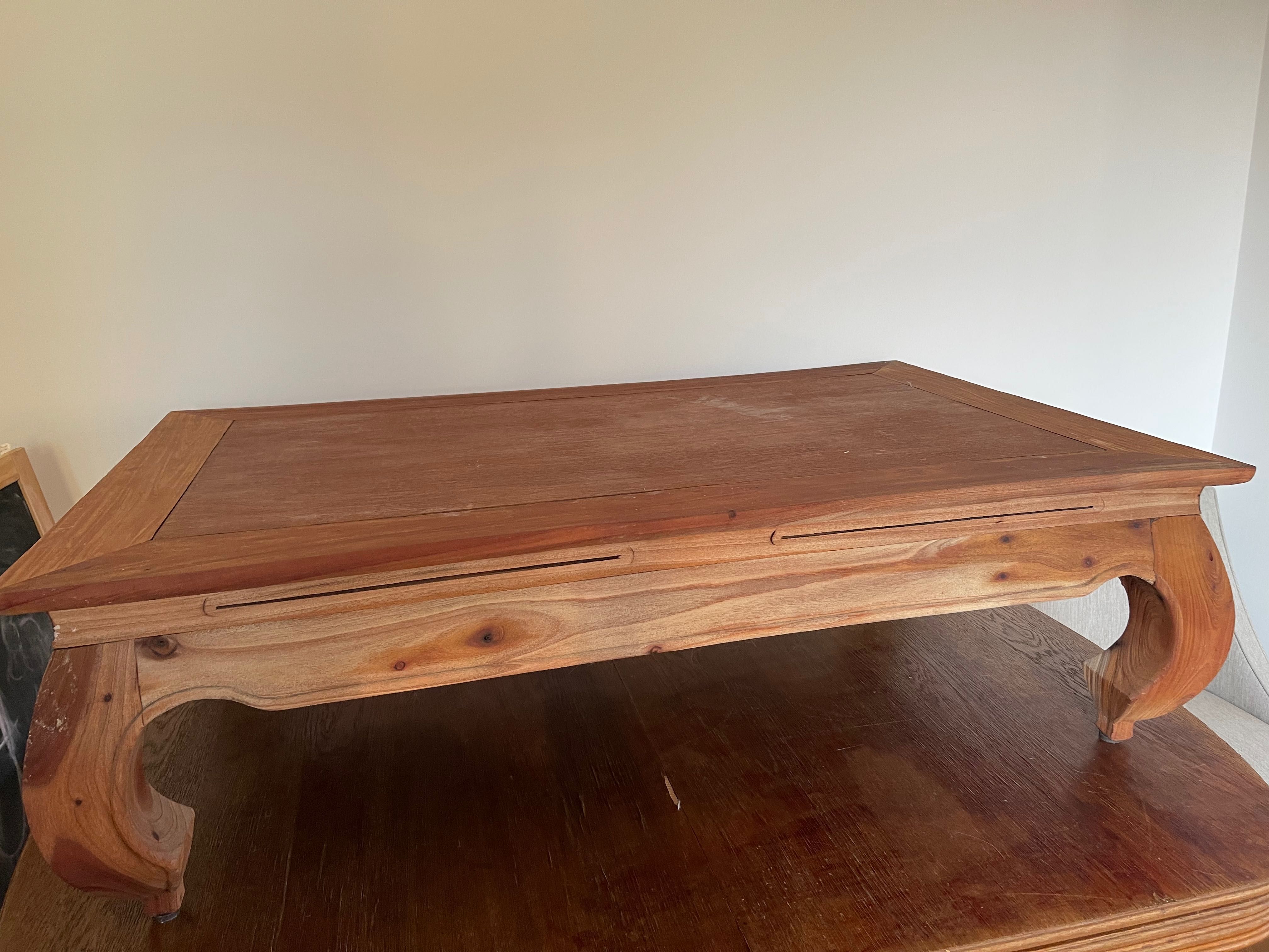 Ława stół drewno tekowe