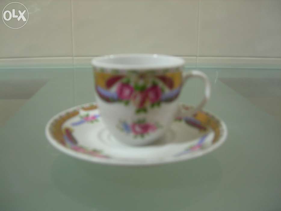 Chávena de porcelana Limoges - Vizavi