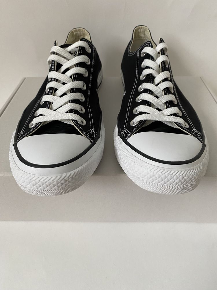 Кеди Converse All Star низькі чоловічі текстильні чорні