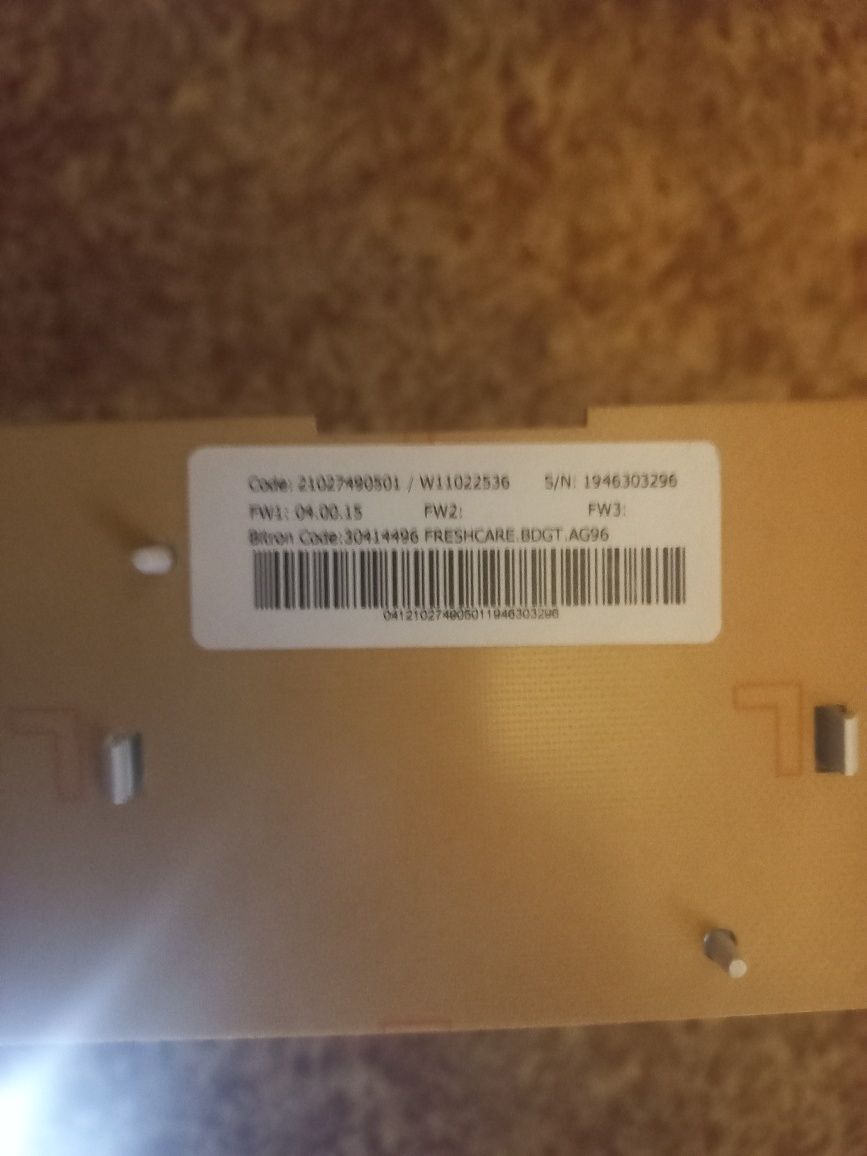 Плата індикації до пральної машини whirlpool fwsg 61083 wbv ua
Є всі з