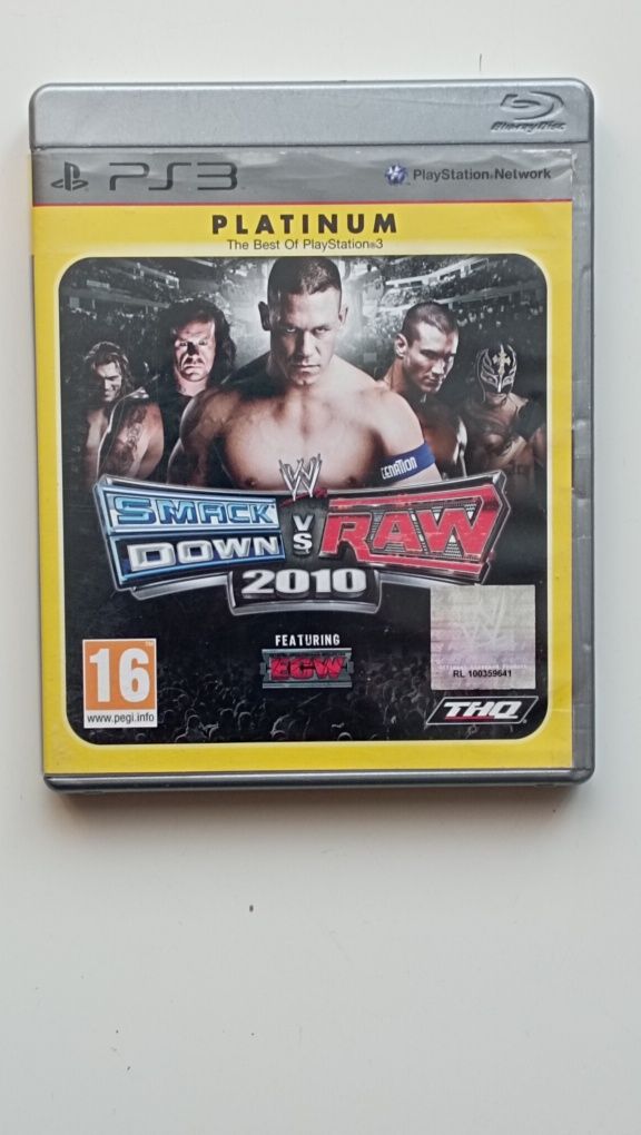 Gra Smack Down vs Raw 2010 na ps3