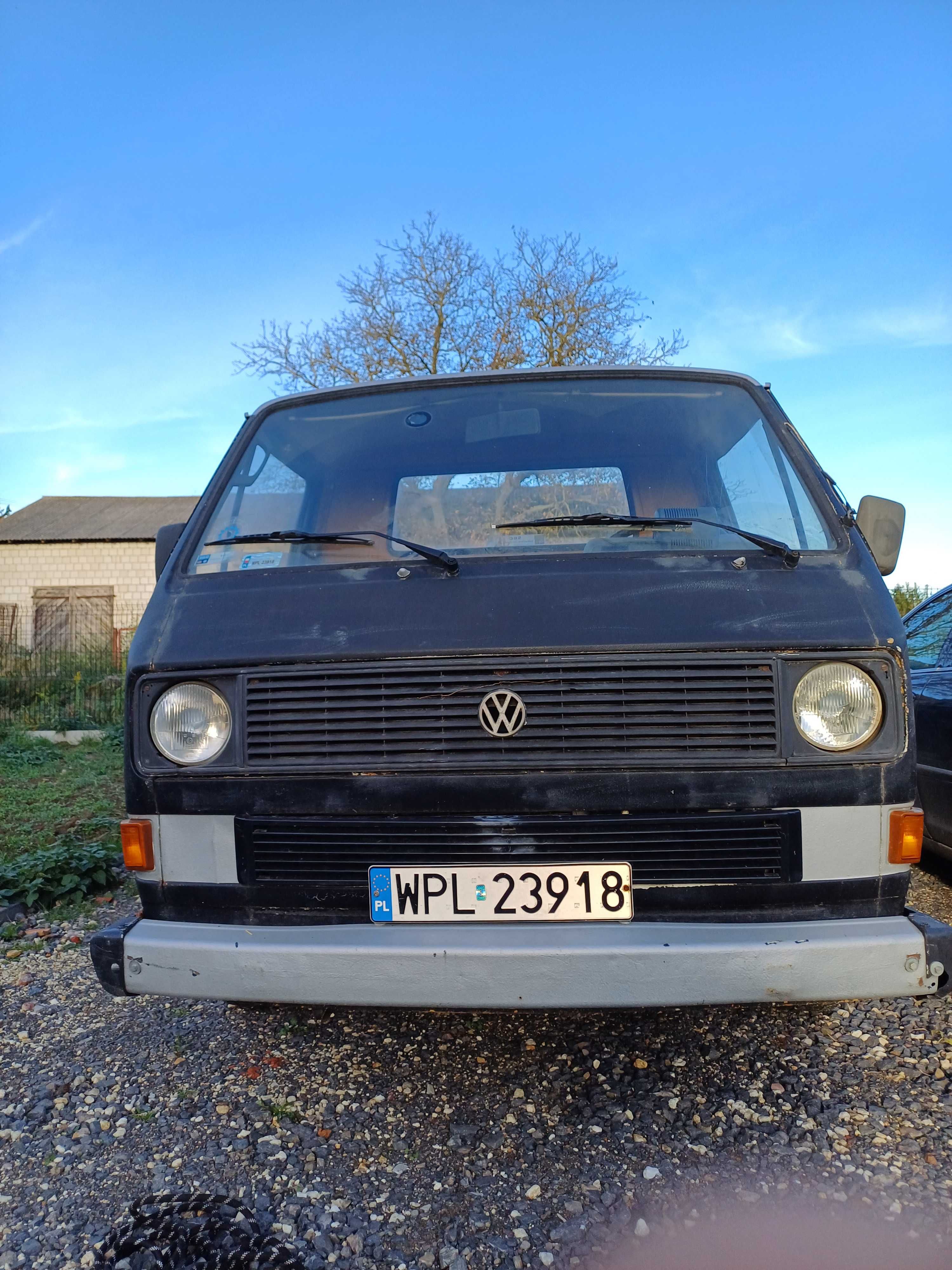 VW T3 1.9D na chodzie projekt, zamiana