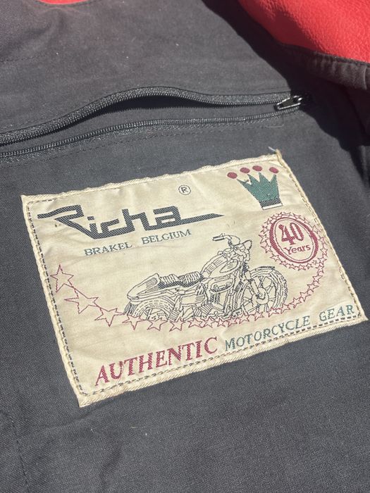 Jaqueta de Couro Richa para Motociclismo