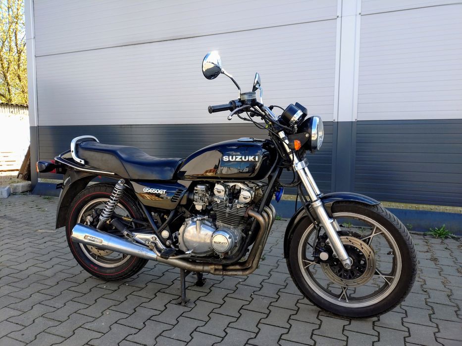 Motocykl Suzuki GS 650 GT 1983 - wał Kardana cafe racer