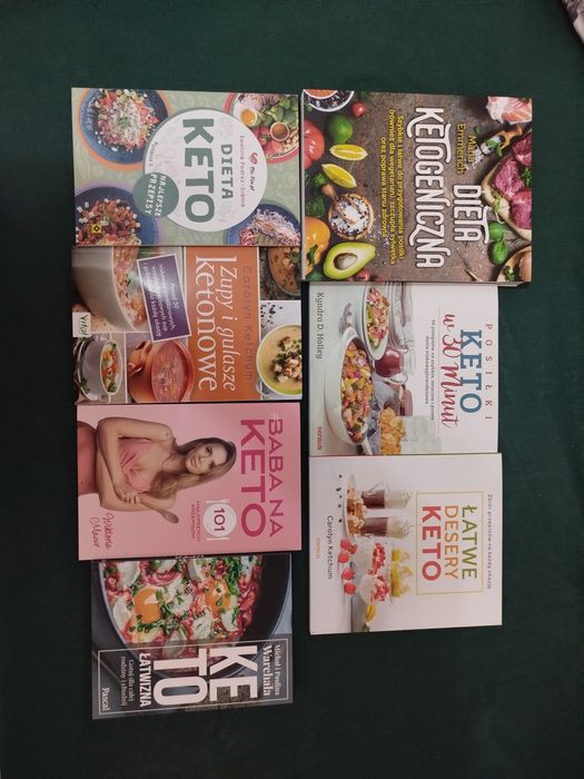 Zestaw książek dieta KETO