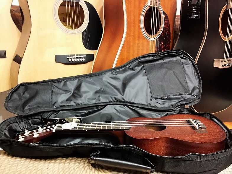 ukulele sopranowe Kala Makala MK S nowe +ocieplany pokrowiec soprano