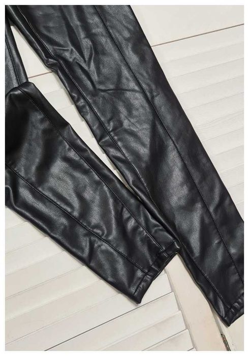 Джеггинсы повседневные искусственная кожа Papaya, р. XS/S