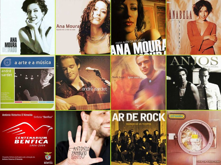 66 CDs - Musica Portuguesa - Muito Bom Estado