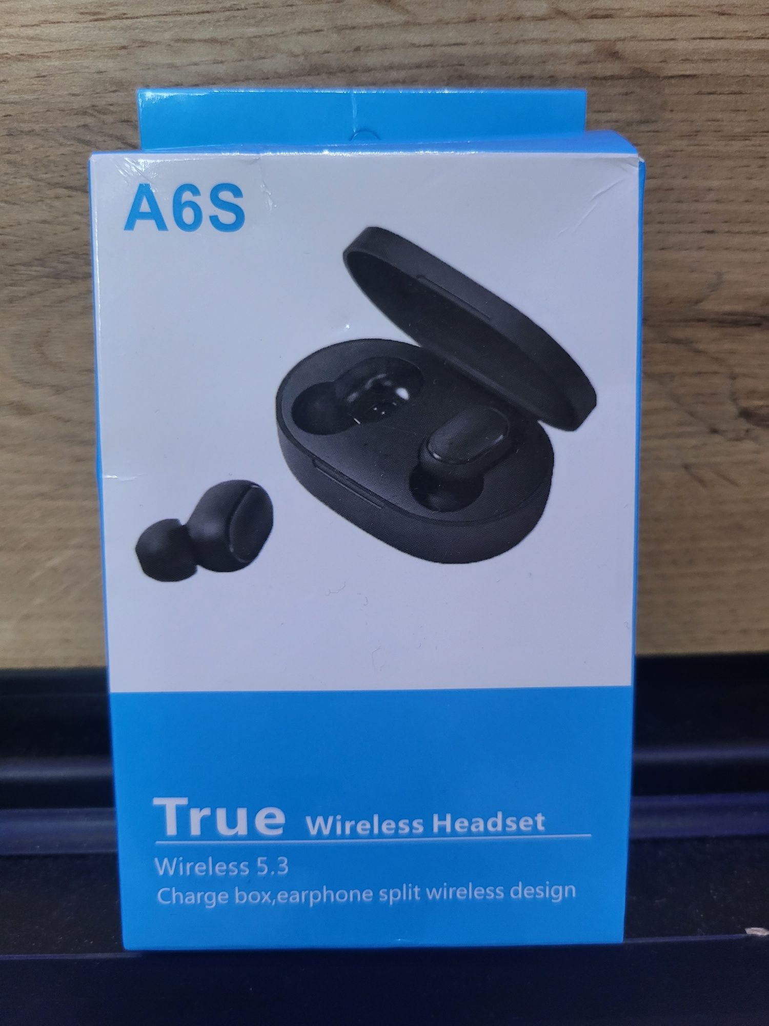 NOWY Bezprzewodowy Zestaw Słuchawkowy Bluetooth 5.3 / A6S