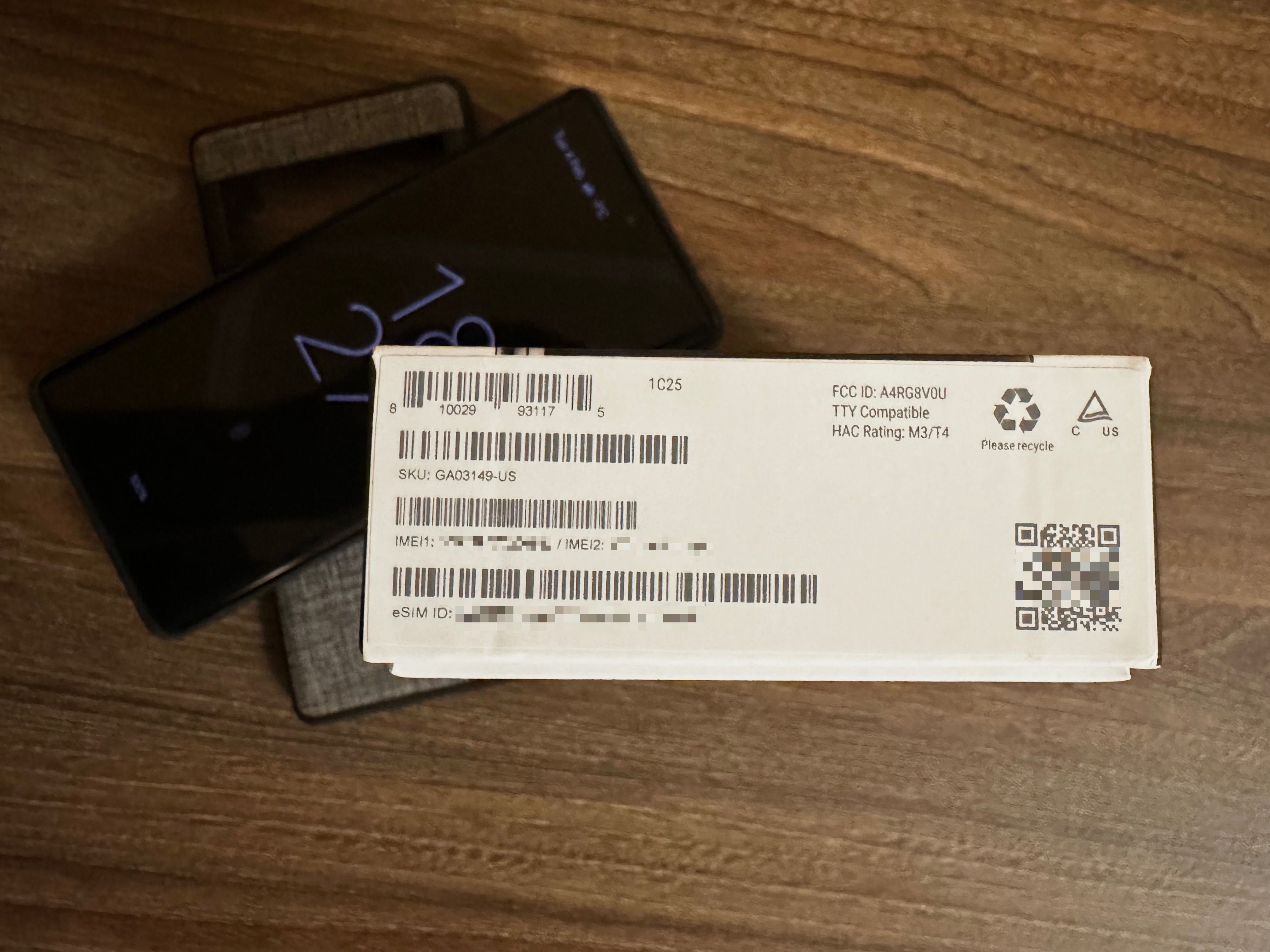 Pixel 6 PRO (Stormy Black) 12/128Gb