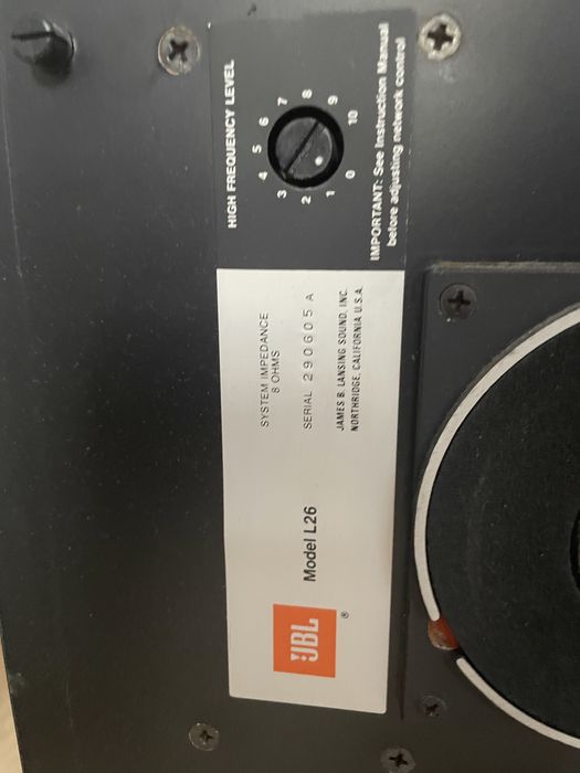 JBL L26 profesjonalne kultowe monitory kolumny Made in USA