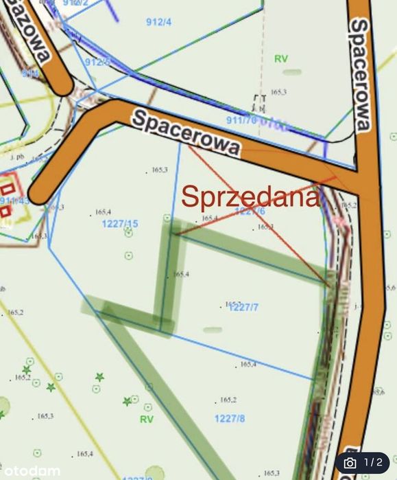 Dwie działki  budowlane Spacerowa Niemodlin 25ar wszystkie media zjaz