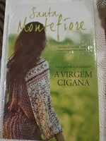 Livro novo ainda fechado A Virgem Cigana de Santa Montefiore