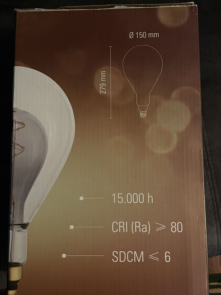 Lampa sufitowa loft żarowka Flair  LED PS150