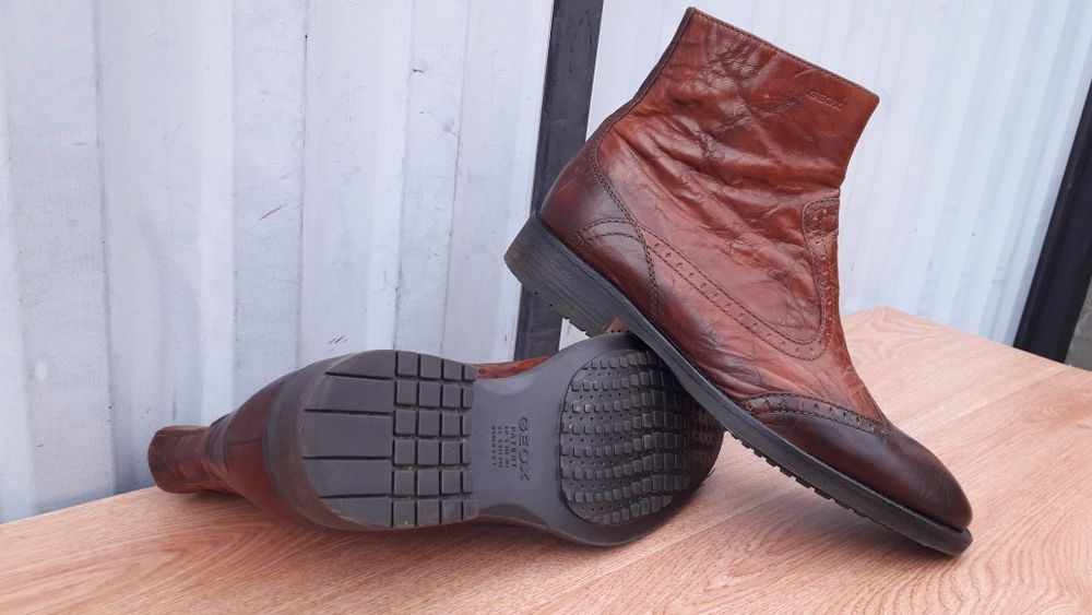 Geox Италия термо-влаго мембрана Буффало экзот-кожа (буйвол) оригинал