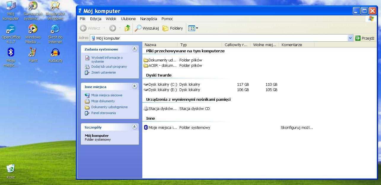 Laptop ACER EXTENSA 7220, skaner ZOLID