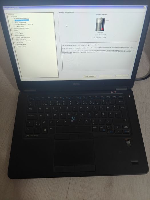 Dell e7450 без зарядного