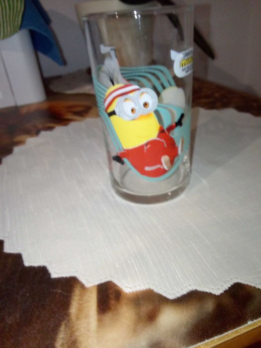 Szklanka nowa Minions , postacie z bajki