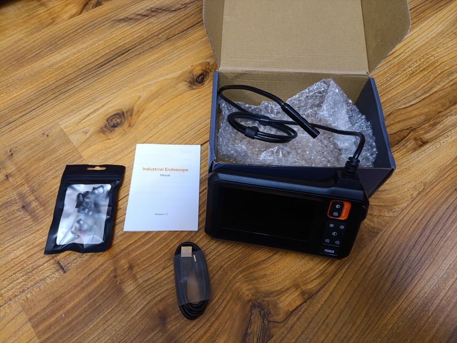 Профессиональный эндоскоп на 2 камеры